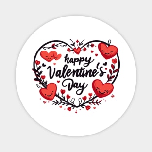 a valentine's day heart celebration Magnet